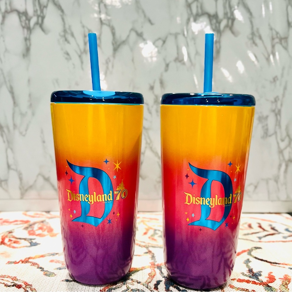 Disney Starbucks 70th Anniversary Gradient Tumblers NWT - Picture 5 of 7